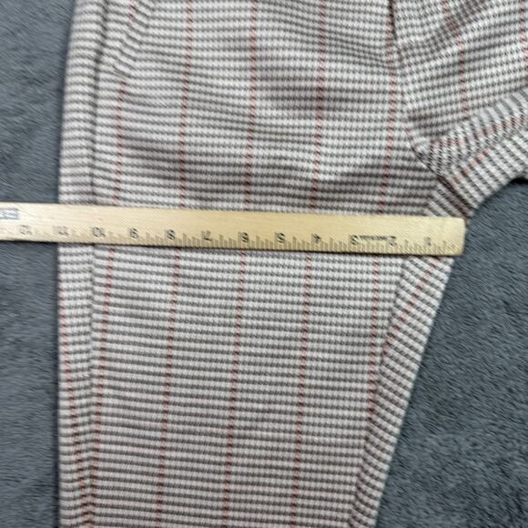 Liverpool Los Angeles Kate Pants Trousers NEW Sz 6 Houndstooth Print Brown 30x24 - Picture 11 of 12